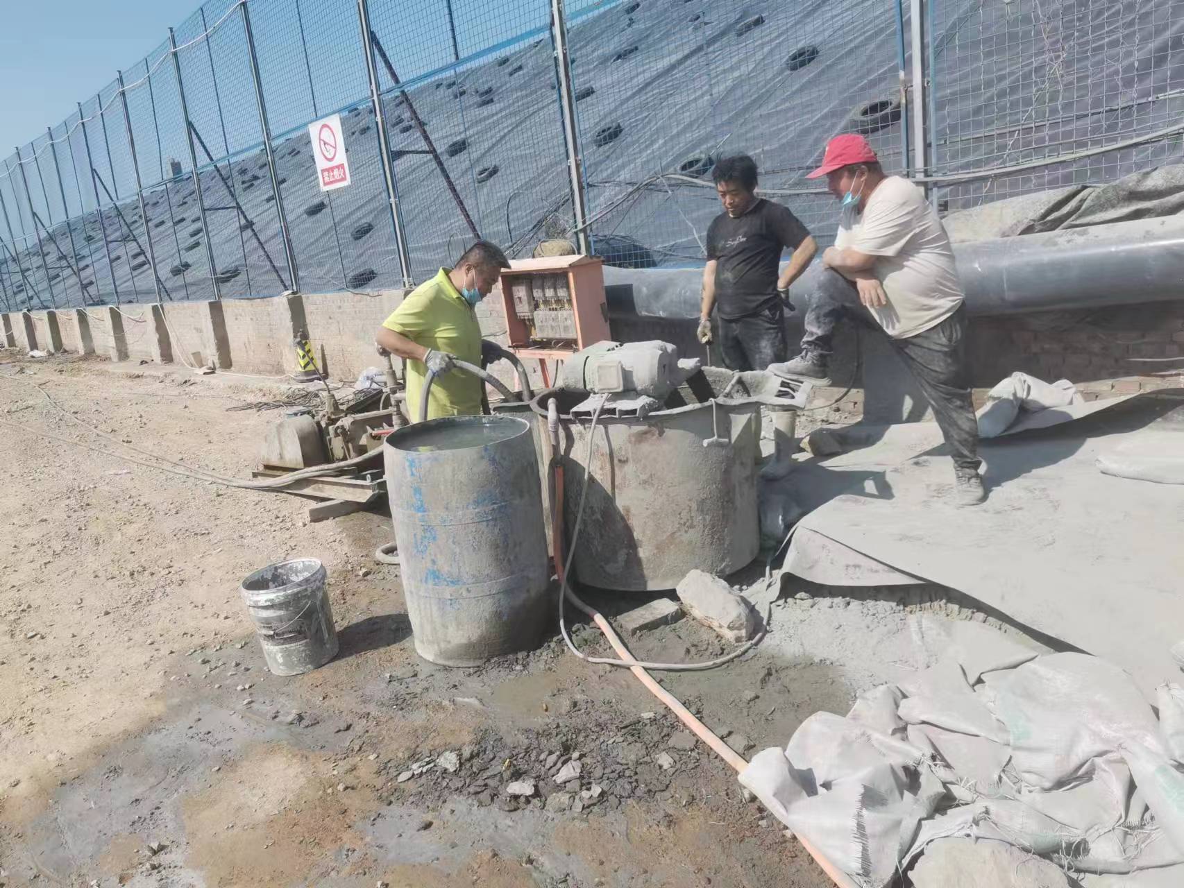 榆次袖阀管注浆